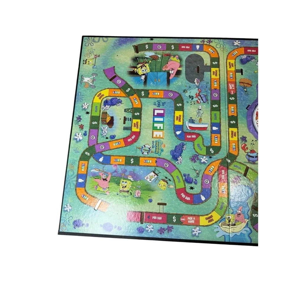 The Game of Life SpongeBob Squarepants Edition - Complete- 2005